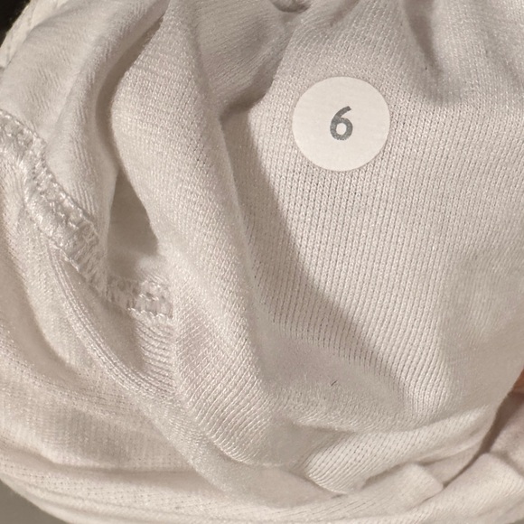 White Lululemon Dance Studio Pants Woman’s Size 6 - Picture 4 of 6
